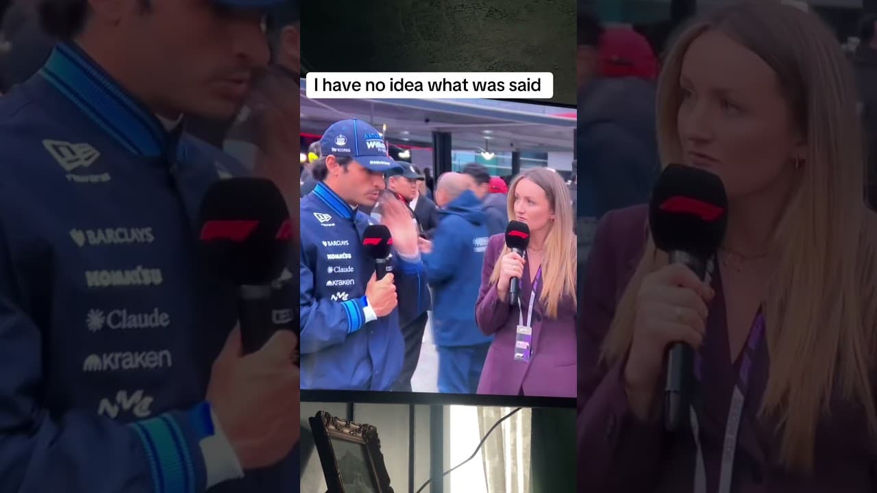 He is the handsomest man on the grid #carlossainz #f1 #williamsf1 #carlossainzjr #formula1