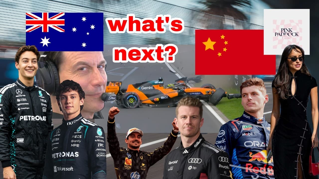 What Happened in Australia?? / Chinese GP Preview