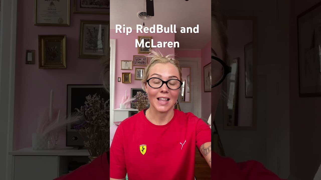 Thoughts and prayers for my Red Bull and McLaren fans for this Formula One season ￼#f1 #redbull