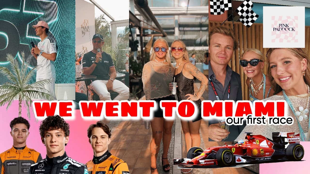 GOING TO OUR FIRST F1 RACE!! Miami GP 2026 Review / F1 for the Girls!