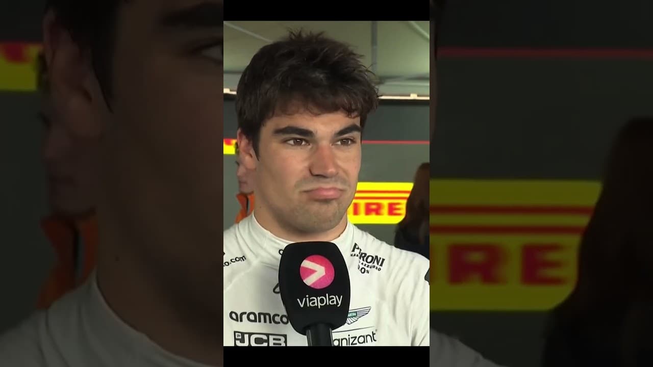 The only driver in green getting pinched tonight 🏎️😉🍀 #lancestroll #astonmartinf1 #f1 #formula1